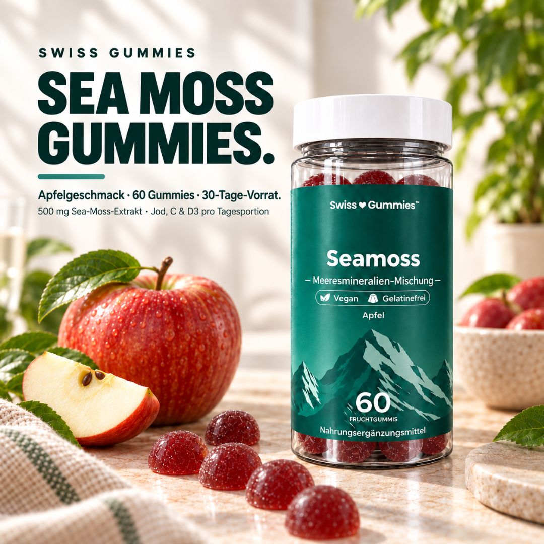 Seamoss – gummies with sea moss extract, vitamin C, vitamin D3 and iodine