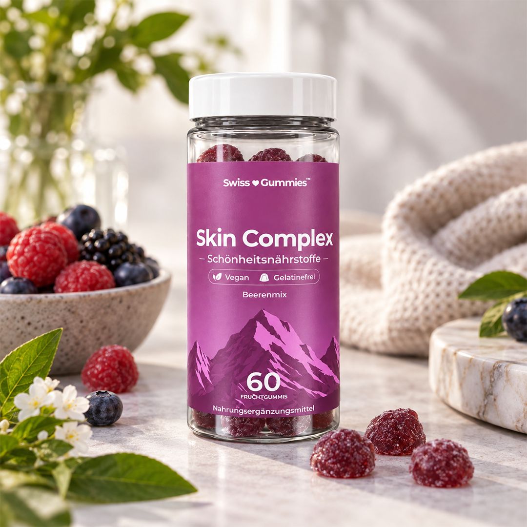 Skin complex – gummies with vitamin C, selenium and plant extracts