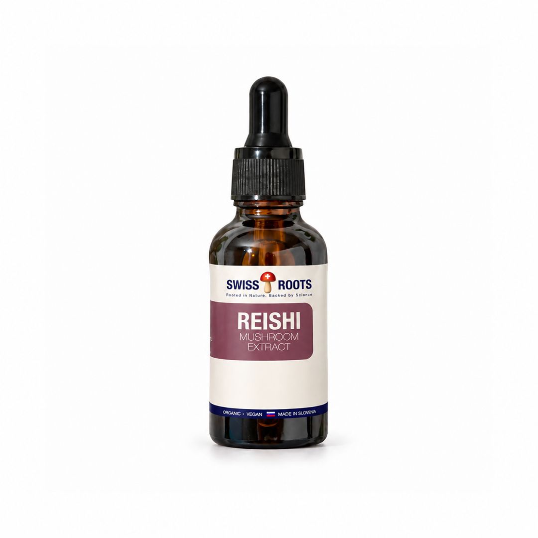 Swiss Roots™ reishi, liquid mushroom extract, 30 ml
