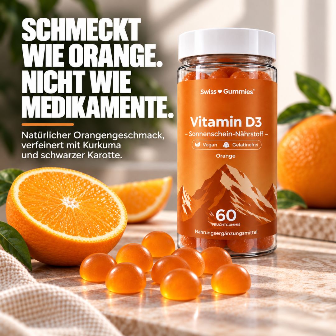 Vitamin D3 – gummies with 25 µg of vitamin D3